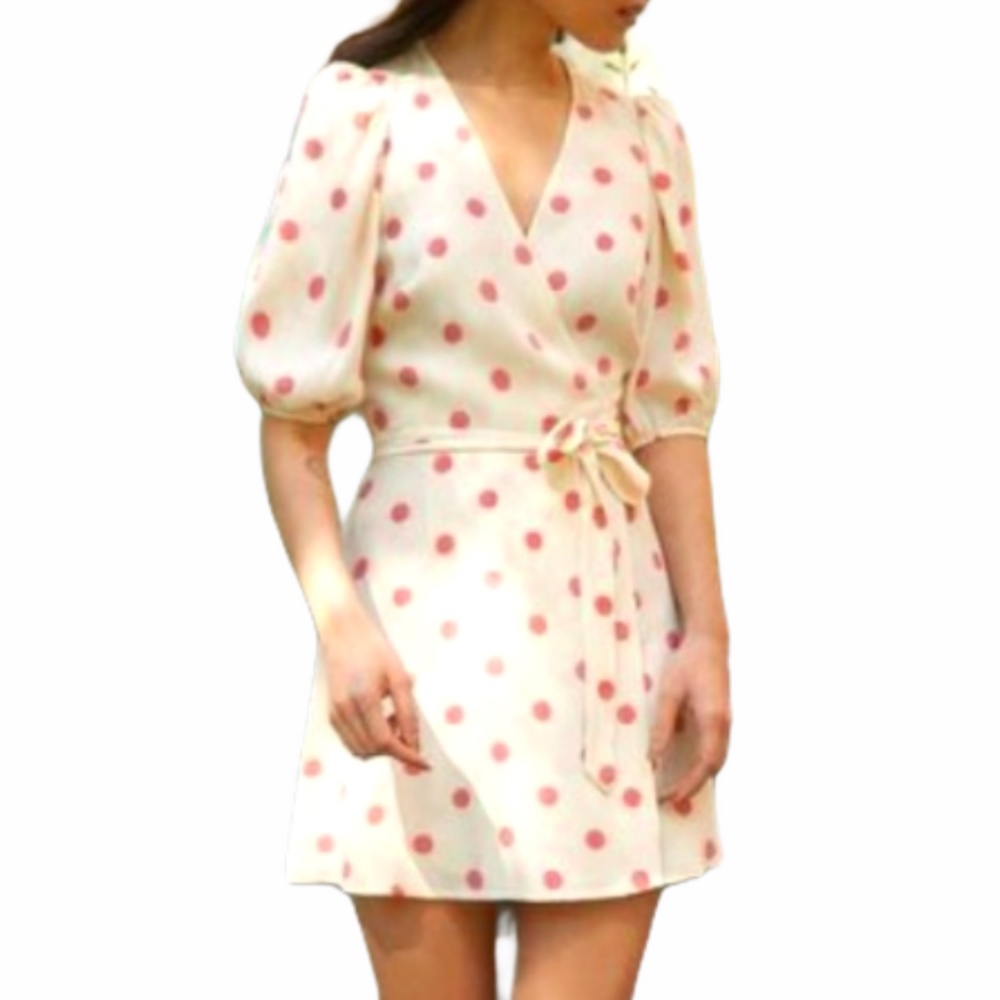 Polka Dot Reformation Dress!
